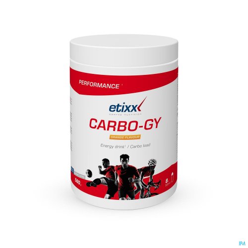 CARBO-GY Energiedrank / een carbo-loader voor intensieve duurinspanningen.

Bevat zowel snelle (maltodextrine) als trage (fructose) suikers, ideaal voor langdurige energielevering
Energiedrank die zowel koud als warm gedronken kan worden
Kan gebruikt 