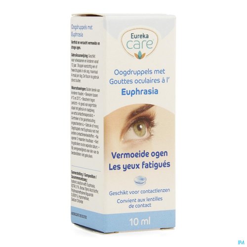 EUREKA CARE OOGDRUP. VERMOEIDE OGEN EUPHRASIA 10ML
