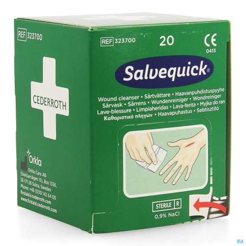 SALVEQUICK SAVETT 20 DOEKJES