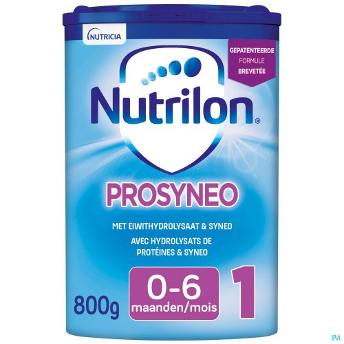 NUTRILON PROSYNEO 1 LAIT POUR NOURRISSONS DES LA NAISSANCE POUDRE 800g