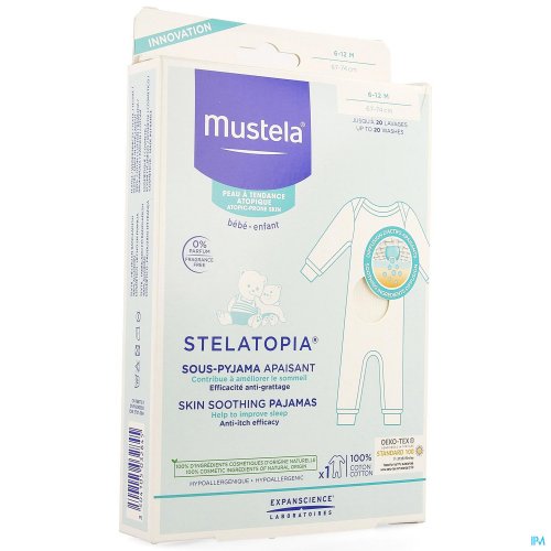 MUSTELA STELATOPIA SOUS PYJAMA APAISANT T1 6-12M
