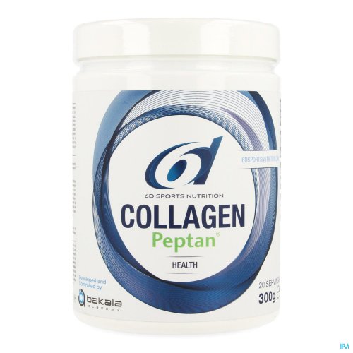 Collagen Peptan® - 300g
Type 1 Collageenpeptiden
15g Collageen
50mg Vitamine C
Neutrale Smaak
Eén dosering van de 6d COLLAGEN PEPTAN bestaat uit 15g zuivere collageen type 1 peptiden (PEPTAN®) aangevuld met 50 mg vitamine C. Collageen peptiden, ook w