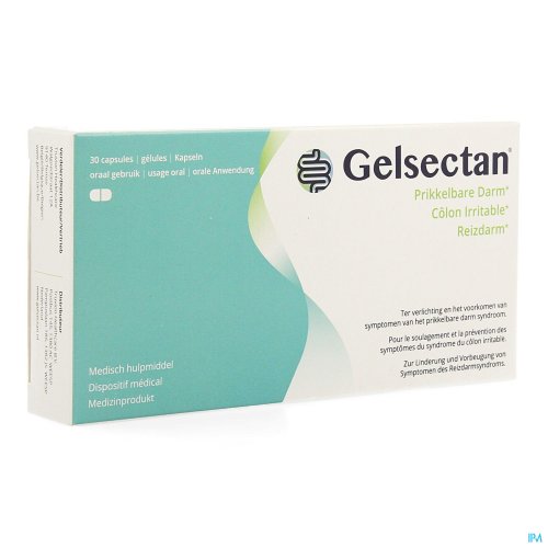 GELSECTAN CAPS 30 Gelsectan® est conçu pour restaurer la fonction intestinale chez les personnes présentant des symptômes dus au syndrome du côlon irritable (SCI), à une hypersensibilité intestinale ou à la prise de certains médicaments, pour soulager et prévenir des sympt