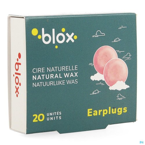 BLOX NATUURLIJKE WAS OORDOPJES 10 PAAR