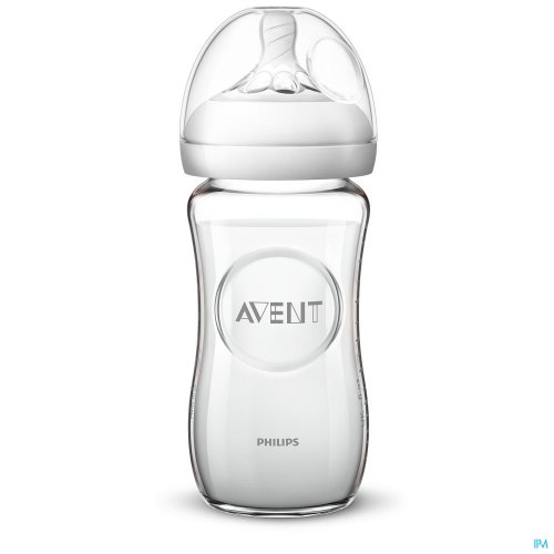 PHILIPS AVENT NATURAL 2.0 ZUIGFLES 240ML GLAS Eenvoudig te combineren met borstvoeding
Onze glazen Natural-fles maakt flesvoeding voor je baby en jezelf natuurlijker. De speen heeft een innovatief ontwerp met comfortkussentjes dat lijkt op een borst en stimuleert zo het natuurlijk aanleggen. Zo is