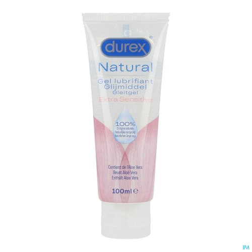 DUREX NATUREL EXTRA SENSITIVE GLIJMIDDEL GEL 100ML DUREX NATUREL EXTRA SENSITIVE GLIJMIDDEL GEL 100ML