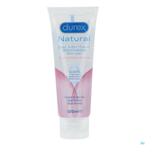 DUREX NATUREL EXTRA SENSITIVE GEL LUBRIFIANT 100ML DUREX NATUREL EXTRA SENSITIVE GEL LUBRIFIANT 100ML