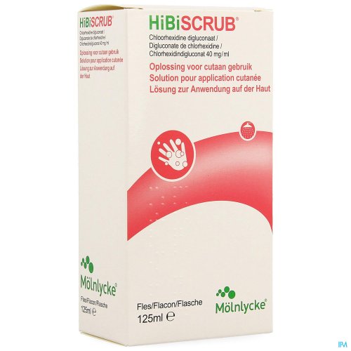 HIBISCRUB 40MG/ML OPL CUTAAN GEBRUIK 125ML