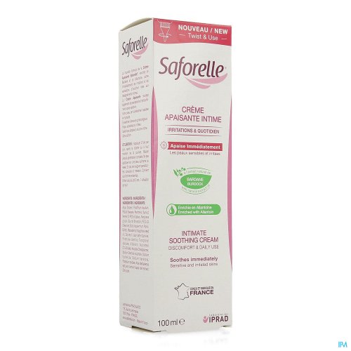 SAFORELLE CREME APAISANTE 100ML SAFORELLE CREME APAISANTE 100ML