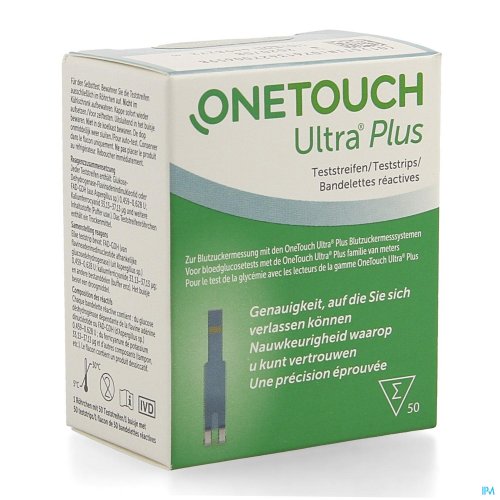 ONETOUCH ULTRA PLUS BANDELETTES REACTIVES 50