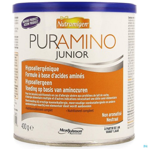 NUTRAMIGEN PURAMINO JUNIOR PDR 400G