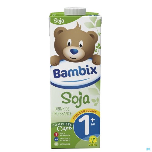 BAMBIX GROEIMELK SOJA 1+ 1L