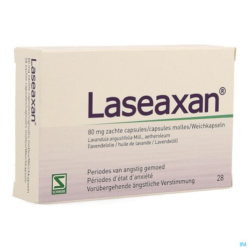 LASEAXAN CAPS MOLLE 28X 80MG
