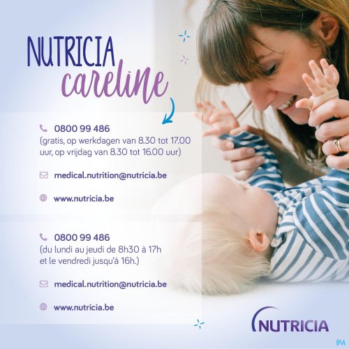 NUTRINIDRINK COMPACT MULTI FIBRE GOÛT NEUTRE BOUTEILLES 4x125ML