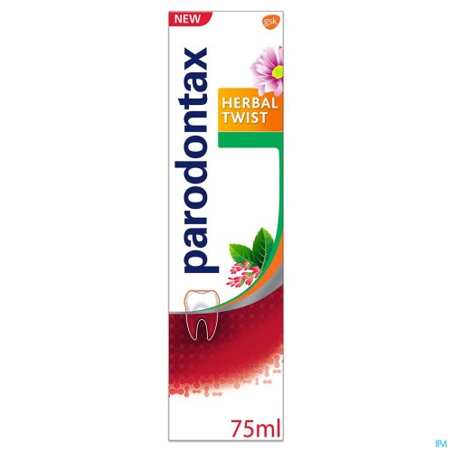 PARODONTAX DENTIFRICE HERBAL GINGER TUBE 75ML
