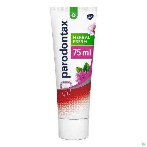 PARODONTAX DENTIFRICE HERBAL FRESH TUBE 75ML PARODONTAX DENTIFRICE HERBAL FRESH TUBE 75ML