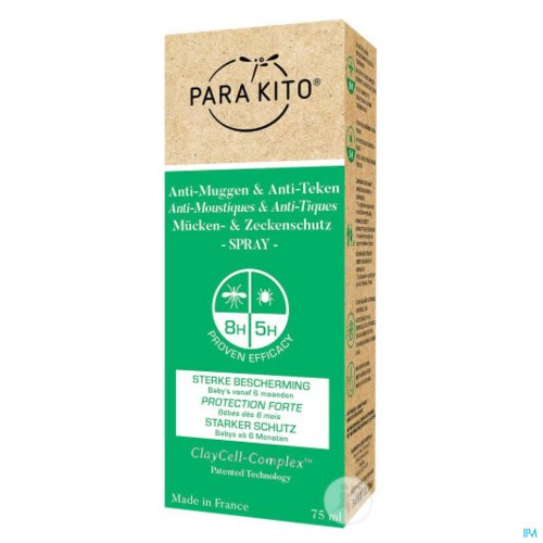 PARA'KITO SPRAY STERKE BESCHERMING 75ML