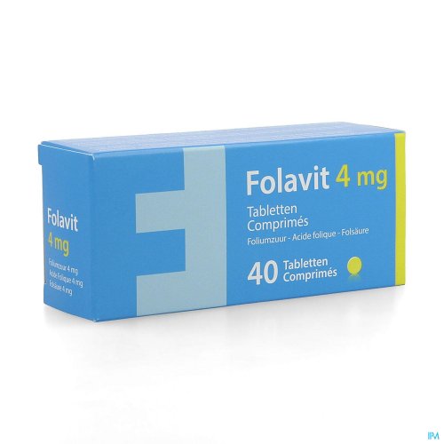 FOLAVIT 4MG COMP 40 X 4MG