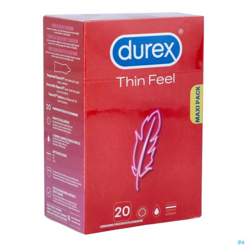 DUREX THIN FEEL PRESERVATIFS 20