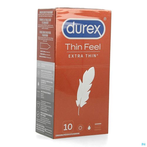 DUREX THIN FEEL EXTRA THIN PRESERVATIFS 10