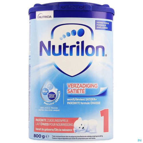 NUTRILON Satisfa+ 1 ingedikte babymelk 0-6 maanden poeder 800g