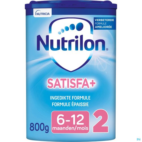 NUTRILON Satisfa+ 2 Lait Bébé Épaissis 6-12 Mois Poudre Boîte 800g