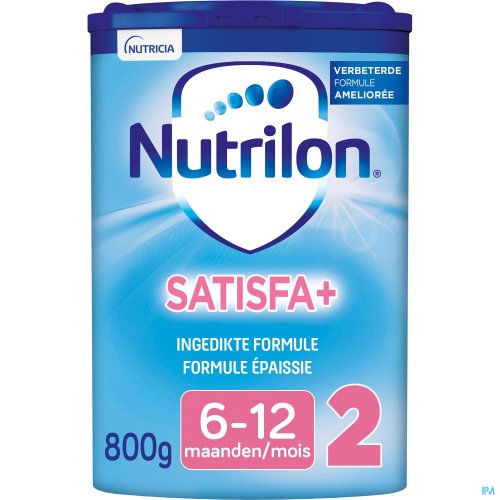 NUTRILON Satisfa+ 2 Lait Bébé Épaissis 6-12 Mois Poudre Boîte 800g NUTRILON Satisfa+ 2 Lait Bébé Épaissis 6-12 Mois Poudre Boîte 800g