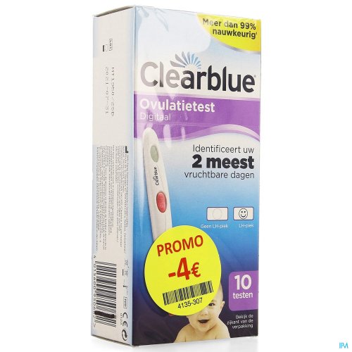 CLEARBLUE TEST OVULATION DIGITAL 10 PROMO -4
