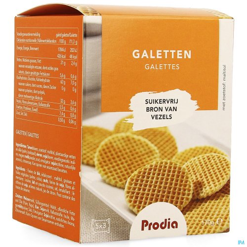 PRODIA GALETTES MALTITOL 170G