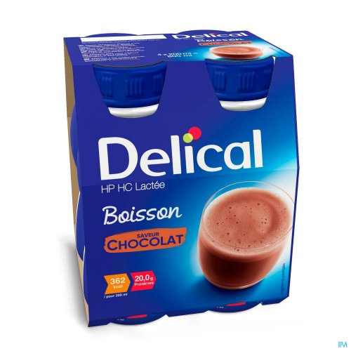 DELICAL HPHC 360 CHOCOLAT 4X200ML DELICAL HPHC 360 CHOCOLAT 4X200ML