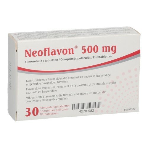 NEOFLAVON 500MG COMP PELL 30