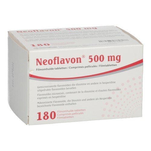 NEOFLAVON 500MG COMP PELL 180