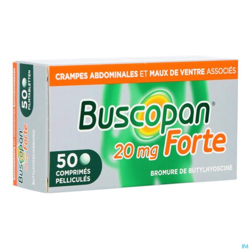 BUSCOPAN FORTE 20MG COMP PELL 50 BUSCOPAN FORTE 20MG COMP PELL 50