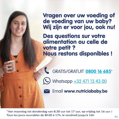 NUTRILON 1 ZUIGELINGENMELK BABY VANAF DE GEBOORTE POEDER 800G