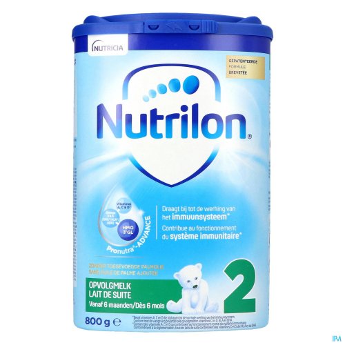 NUTRILON 2 OPVOLGMELK BABY VANAF 6 MAANDEN POEDER 800G