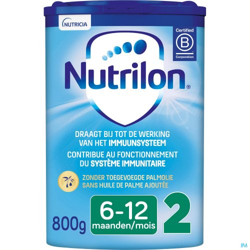 NUTRILON 2 LAIT SUITE POUDRE BEBE DES 6 MOIS BOITE 800G