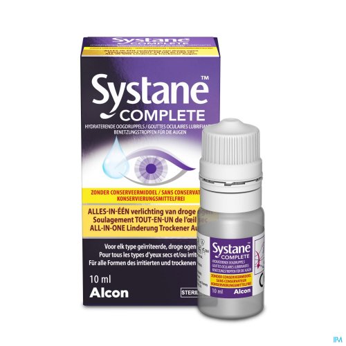 SYSTANE COMPLETE CONSERVEERMIDDELVRIJ FL 10ML SYSTANE COMPLETE CONSERVEERMIDDELVRIJ FL 10ML