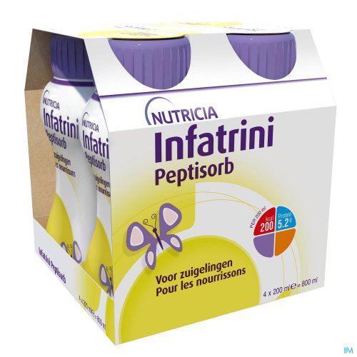 INFATRINI PEPTISORB 4X200ML