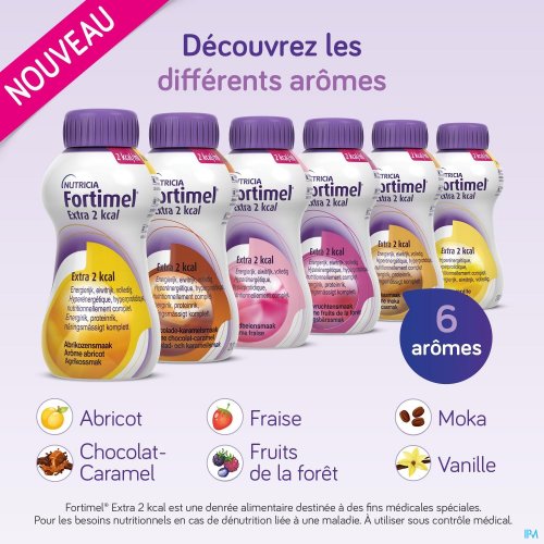 FORTIMEL EXTRA 2KCAL ABRICOT 4X200ML
