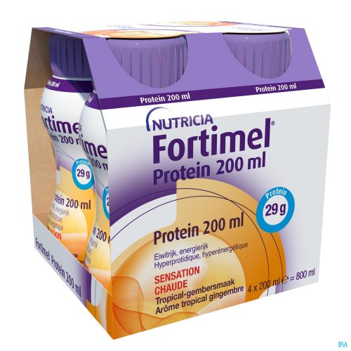 FORTIMEL PROTEIN 200ML TROPICAL GEMBER 4X200ML