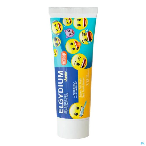 ELGYDIUM JUNIOR EMOJI DENTIFRICE TUTTI FRUTTI 50ML