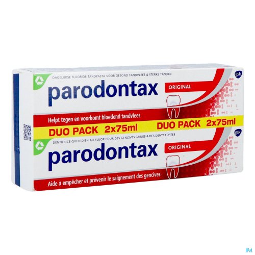 PARODONTAX ORIGINAL 2X75ML PARODONTAX ORIGINAL 2X75ML