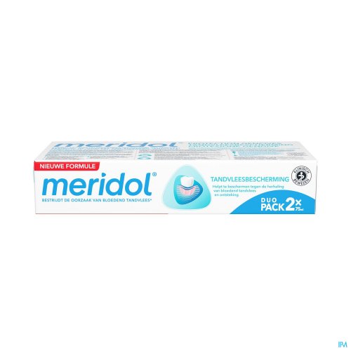 MERIDOL TANDVLEESBESCHERMING TANDPASTA 2X75ML NF