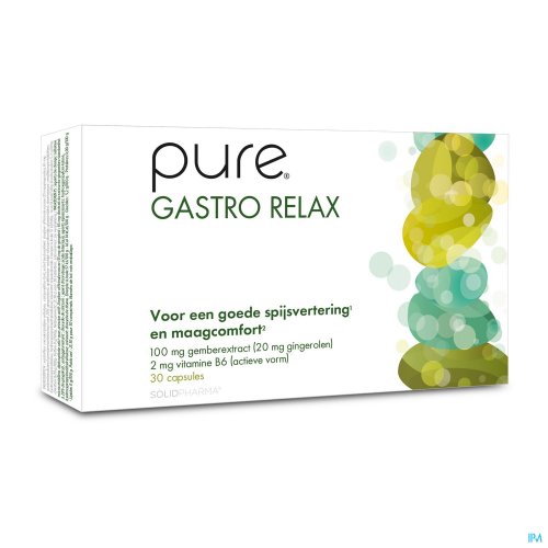 PURE GASTRO RELAX CAPS 30